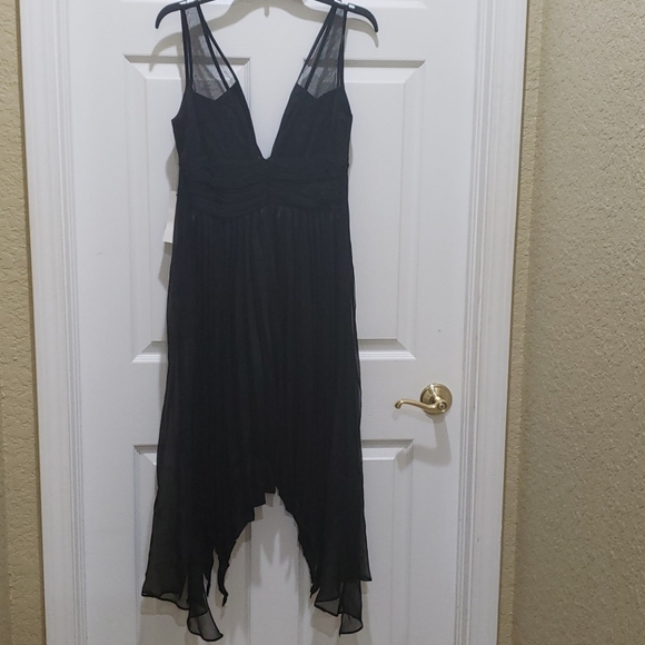 NWT Dina Bar-el Women's Size Medium Black Dress - Picture 2 of 8